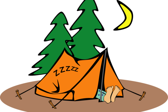 Disegno di una tenda